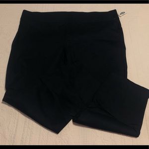 Old Navy size 26W Pull on navy blue dress pants